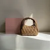 Mi Wander hobo çanta çantaları kadın tasarımcı cüzdanları çapraz gövde kare gerçek deri tote debriyaj kırışıklık marka çantaları