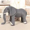 Dockor barn plysch fylld leksaksimulering elefant barn jul födelsedagspresent 231122