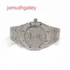 Ap Swiss Luxury Watch Série Millennium traseiro diamante cravejado Full Sky Star automático mecânico calibre 36 diâmetro 14790st Oo.0789st.08