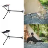 Camp Kitchen Portable Foot Stool 600d Oxford Clith Cairsable Cairshes for Outdior BBQ Camping Supplies 231123