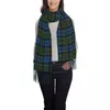 Halsdukar anpassade tryck klassiska tartan pläd halsduk män kvinnor vinter fall varm kontroll geometrisk textur sjalar wraps