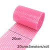 Geschenkverpackung 20 cm x 5 Meter Pink Love Heartshape Bubble Roll Geschenkbox Verpackung Schaum Party Favors Filler Hochzeitsboxen Decortion 230422