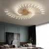 Chandeliers Lights Modern LED Ceiling For Living Room Novelty Fireworks Modeling Lighting Nordic Home Lamps Bedroom Fixtures