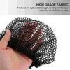 Berets 9Pcs Workshop Staff Working Wearing Big Hair Net Cover Anti Loss Hat