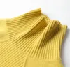 classics Women woollen sweater Turtleneck Pure Color Knitted Pullover 100% Wool Loose sweaters mens winter outdoors embroidery couple pullover
