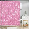 Shower Curtains Colorful Dream Sparkling Rainbow Printed Shower Curtain Bathroom Curtain With Hooks Waterproof Polyester Decoration Curtain 231122