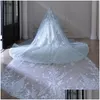 A-line bröllopsklänningar dubai arabiska blå bollklänning bröllopsklänningar prinsessan kristall pärlast plus storlek älskling rygglös sveptåg b otsjf