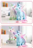 Baby Music Sound Toys Electric Walking Singing Unicorn Plush Toy Stuffed Animal Pegasus 35cm för barn Julklappar 231215