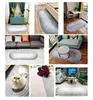 Carpets Light Luxury Carpet High-end Sofa Living Room Oval Rug Coffee Table Anti-slip Floor Mat Bedroom Bedside Large Area Soft