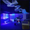 2023 New arrive fashion 5M RGB LED Flexible Ribbon 12V Mesh Lights Brighter Colorful Fita Optical fiber braided luminescent net DIY Ceiling