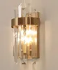 Modern Crystal LED Wall Lights Fixtures Living Room Hotel Beside Lamp Wall Light Sconce Arandelas Cristal Lustre LL