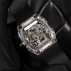 Uhr Mechanisch Richa Automatic Business Mill Leisure Rm011 Crystal Case Tape Trend Herren