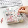 Ins Transparant Etui Kawaii Tas Draagbare Make-up Cosmetica Opbergtas Koreaanse Briefpapier School Kantoorbenodigdheden