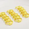 Cluster Rings 1pcs Pure 24K 999 Yellow Gold 3D Lucky Tiger Head Ring For Man Woman Gift Us Size:4-9