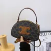 designer LOE damestassen mini shouder dames 2023 herfst nieuwe triomfboog halfronde kleine tas handtas geavanceerde mode één schouder crossbody Z V12J