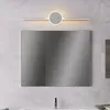 Duvar lambası Modern Led Lambalar Beyaz Siyah Ayna Farlar Temel Dekor Duvarlar Banyo Yatak Odası Oturma Odası Kapalı Aydınlatma