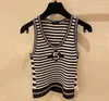 season 5 Women's Tanks Camis stripes Knitted vest Sexy sleeveless sweater tank top