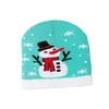 Christmas Knitted Cold Hat Warm New Straight Knitted Hat Men's and Children's Same Knitted Hat 231015