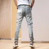 Jeans da uomo DC4688 Fashion Men's 2023 Runway Luxury European Design Party Style Abbigliamento