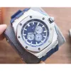 Wysokiej jakości najlepsza marka AP luksusowe męskie zegarek 03YD Sapphire gumowy pasek na rękę na rękę