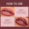 newst USHAS Light Lipstick Set Free Shipping Make-up for Women Non Stick Cup Flower Knows Cosmetics Durable Waterproof Nude Color Cute matte lipstick