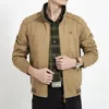 Jaktjackor jacka mens fjäder höst casual bomull multi-pocket löst affär taktiska män stor storlek 8xl dubbelsidig militär last