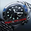 Super Factory Mens Watch Red Blue BP Ceramic Bezel Automatic Movement Men Steel Jubilee Armband Pepsi BPF 40mm 126710 Luminous Dive Watches Presentlåda