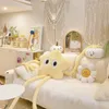 Dolls 160cm Giant Longlegged Star Plush Pillow Cute Pink Flower Sofa Stuffed Cushion Birthday Gift 231122