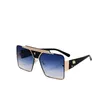 Moda Cool Fend Letter F Sunglasses Fund 2023 Novos óculos de sol masculinos de óculos de uma peça para mulheres Proteção UV