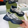 أعلى جودة 2022 المصممين أحذية غير رسمية Rhyton أحذية رياضية متعددة الألوان الرجال المدربين عتيقة منصة الفراولة الفم الفم