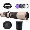 500 mm / 1000 mm F8 handmatige telefoto-prime-lens met 2X-converter 3 STKS 67 mm-filters Canon Nikon Sony Pentax Olympus OMD E-M10 E-M5 E-M1 Fuji spiegelloze camera DSLR SLR