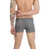 Boxer Sexy pour hommes, avec coussinet Push-Up amovible, rehausseur de fesses, respirant, trou d'air, culottes, sous-vêtements