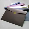 Gift Wrap 20Pcs Color Paper Envelope A4 Business File Packaging Bag Wedding Invitation Classical EnvelopesGift