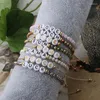 Charm armband neefu wofu diy anpassad namn bokstav armband rostfritt stål pärlor manual boho crystal kvinnor nationalitet strand smycken