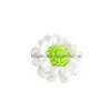 Pins Brooches 5Cm Daisy Flowers Brooch Mini Wool Knitting Flower Collar Pins Cloghet Badge Female Wedding Jewelry Gift Drop Delivery Dhihv