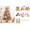 Kerstversiering 45cm Mini Boom PVC Desktop Decoratie Kerst Festival Ornamenten Klein Cadeau Tuin Thuis Feestartikelen