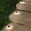 8 LED Solar Lawn Yard LED Night Light Power Solar Power Buried Light