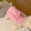 Собачья одежда Тедди пледа камизола летняя домашняя одежда для домашней домашней одежды Померанский дышащий щенок с шляпой 230422