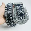 20% OFF Belt Designer New Black white for men and women with straight punk diamond inlaid waistband