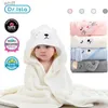 Handtücher Bademäntel Dr.isla Baby-Badetuch, weich, warm, zum Schlafen, Wickeltuch für Mädchen, Jungen, Korallen-Fleece, Neugeborene, Decke, Kleinkind, mit Kapuze, Baby-Bademantel, L231123