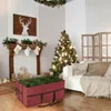 Weihnachtsdekorationen Baumspeicherbeutel für 7,5 Fuß künstliche Bäume rot