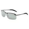 Sunglasses Color-Changing Polarized UV-Proof Day And Night Dual-Use Driver Driving Vision Glasses