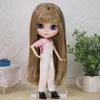 Dolls ICY DBS blyth doll 16 bjd toy joint body white skin shiny matte face 30cm on sale special price gift anime 231122