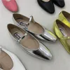 Sandaler 2023 Design Loafer S Summer Elegant Shallow Shoes Ladies Casual Outdoor Candy Colors Flats för 230422