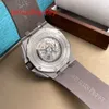 Ap Swiss Luxe Horloge Royal Oak Offshore Serie 26470io Olifant Grijs Titanium Legering Achterzijde Transparant Heren Chronologisch Mode Vrije Tijd Zakelijk Sport Machiner