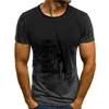 Survêtements pour hommes Hommes T-shirt Mode FN FAL Le bras droit du monde libre T-shirt Version sombre