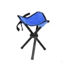 キャンプ家具アウトトアカムハイキング折りたたみ椅子シートのための3本足のスツールを持ち運びに簡単な釣りスツールドロップデリバリースポーツDHO6T