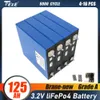 Brand new 3.2V 125Ah Lifepo4 Battery 4-16PCS DIY 12V 48V 36V Battery Pack for Solar Energy Storage Golf Cart Boat RV EU TAX Free