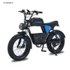 Elektrofahrrad für Erwachsene E-Bike mit 1500 W bürstenlosem Motor 48 V/18 Ah Batterie 20 Zoll 4,0 Fat Tire Elektro-Motorrad-Dirt-Bike