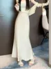 Skirts Fish Tail for Women High Waisted Satin Silk Luxury Elegant Women s LOOSE Solid Long Fashion 2023 231123